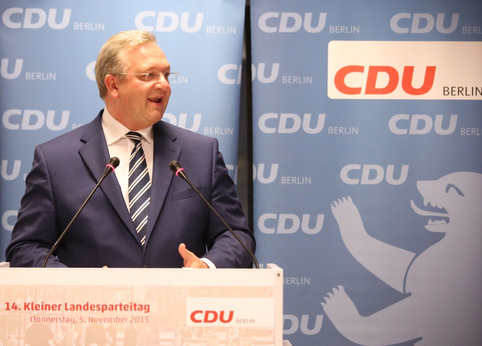 Rede des Landesvorsitzenden, Frank Henkel, auf dem 14. Kleinen Landesparteitag der CDU Berlin zur Familienpolitik Rede des Landesvorsitzenden, Frank Henkel, auf dem 14. Kleinen Landesparteitag der CDU Berlin zur Familienpolitik
