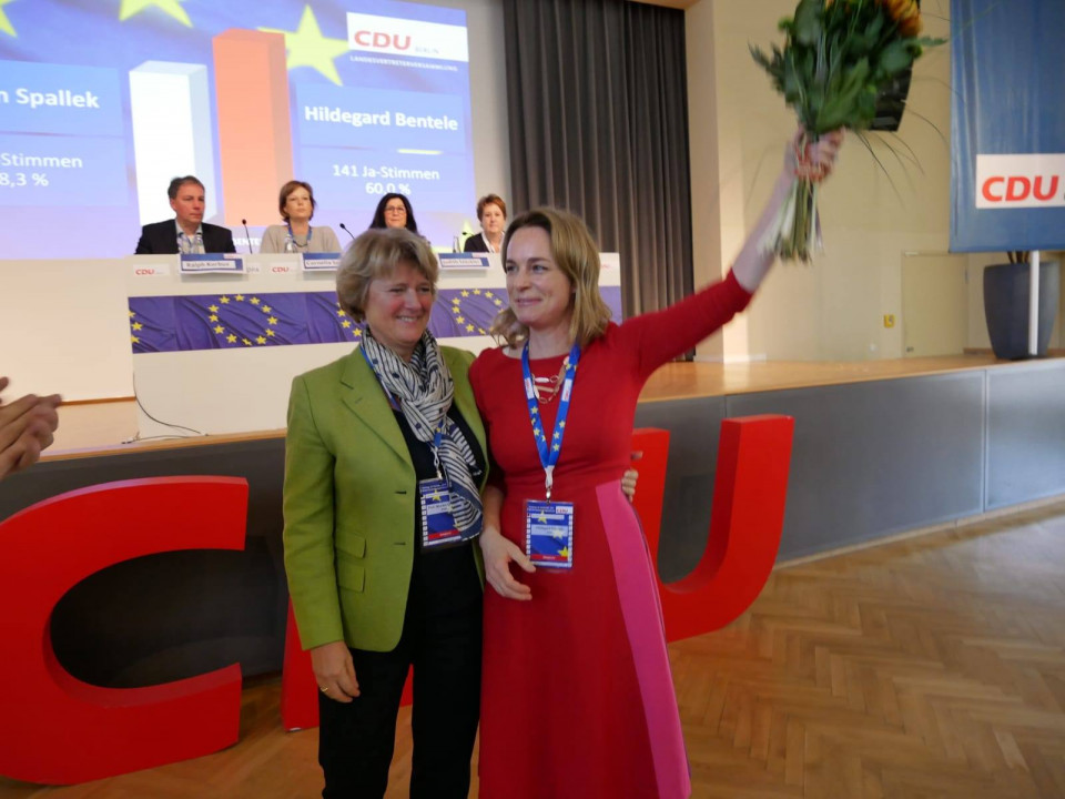 vlinks: Monika Grütters und Hildegard Bentele vlinks: Monika Grütters und Hildegard Bentele